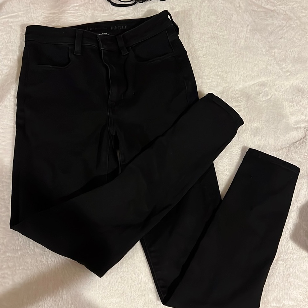 American Eagle Outfitters Women's Black Skinny Jeans